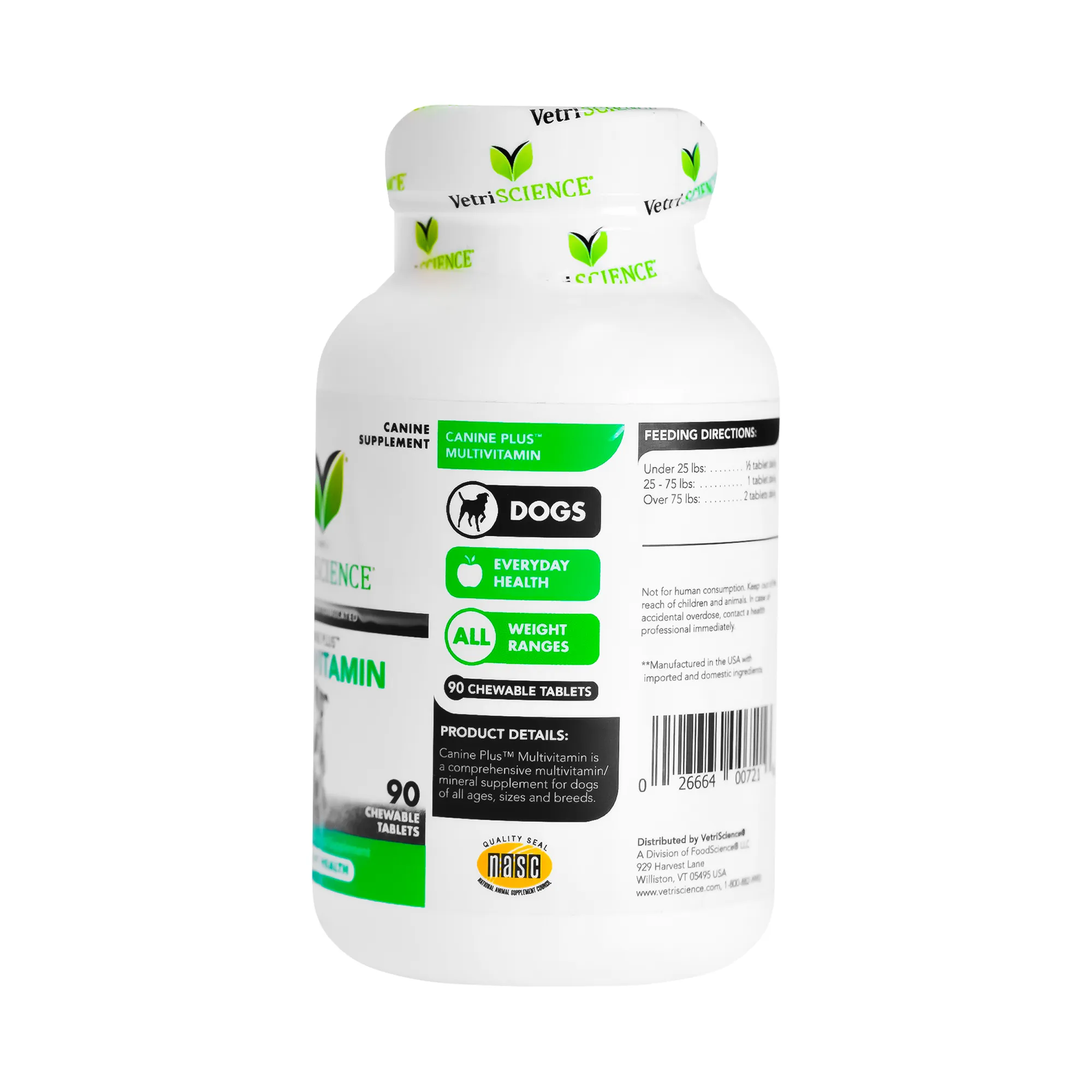 ویتامین سگ VetriScience – مکمل روزانه برای سلامت همه نژادها