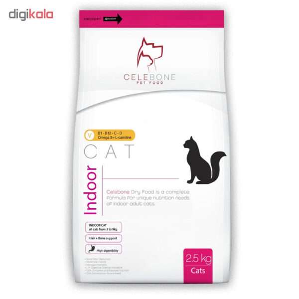 غذای خشک گربه سلبن مدل Indoor Cat وزن 2.5 کیلوگرم - تصویر 2