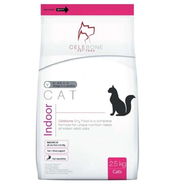 غذای خشک گربه سلبن مدل Indoor Cat وزن 2.5 کیلوگرم - تصویر 1