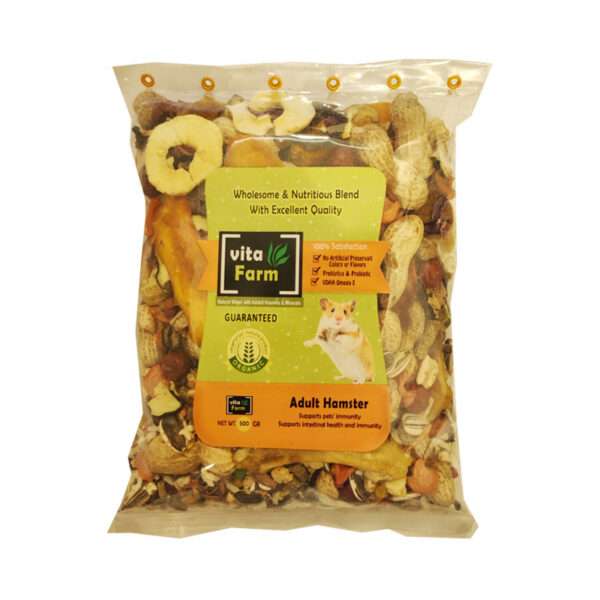 غذای همستر ویتافارم مدل Adult Hamster وزن 500 گرم - تصویر 1