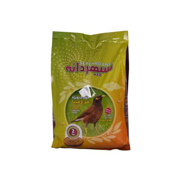 غذای خشک مرغ مینا مدل سپهردانه وزن 2000 گرم - تصویر 2