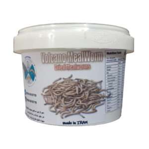 غذای خشک حیوانات ولکانو میلورم کد MW65 وزن 0.065 کیلوگرم