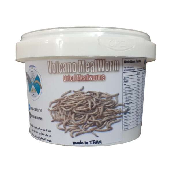 غذای خشک حیوانات ولکانو میلورم کد MW65 وزن 0.065 کیلوگرم - تصویر 1