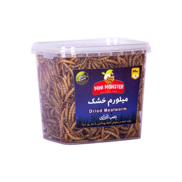 غذای خشک پرندگان هیولای کوچک مدل میلورم کد 180 وزن 80 گرم - تصویر 2