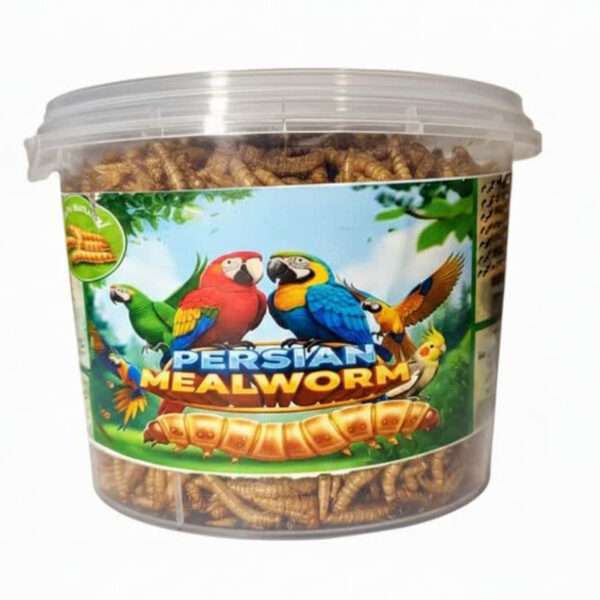 d769fb46ba7ad6e187787e01ebf09fa621a801fb_1758975297 غذای پرندگان پرشین مدل میلورم وزن 80 گرم - تصویر 1